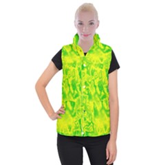 Pattern Women s Button Up Puffer Vest by gasi