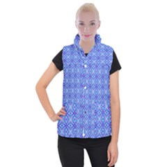 Pattern Women s Button Up Puffer Vest by gasi