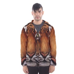 The Tiger Face Hooded Wind Breaker (men) by Celenk