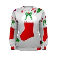 Christmas Stocking Women s Sweatshirt by christmastore