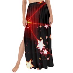 Circle Lines Wave Star Abstract Maxi Chiffon Tie-up Sarong by Celenk