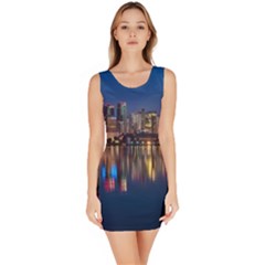 Buildings Can Cn Tower Canada Bodycon Dress by Celenk