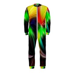 Circle Lines Wave Star Abstract Onepiece Jumpsuit (kids) by Celenk