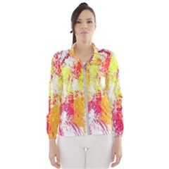 Painting Spray Brush Paint Wind Breaker (women) by Celenk