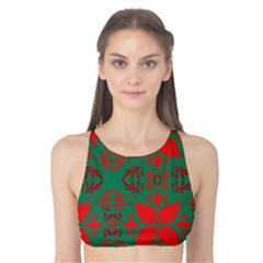 Christmas Background Tank Bikini Top by Celenk