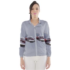 P-51 Mustang Flying Wind Breaker (women) by Ucco