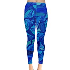 Arcturian Calming Grid - Women s Winter Leggings by tealswan