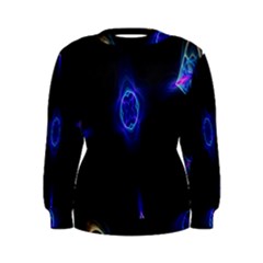 Lightning Kaleidoscope Art Pattern Women s Sweatshirt by Celenk