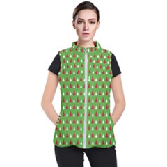 Christmas Tree Women s Puffer Vest by patternstudio