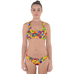 Homouflage Gay Stealth Camouflage Cross Back Hipster Bikini Set by PodArtist