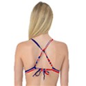 Red White Blue Patriotic Ribbons Reversible Tri Bikini Top View4