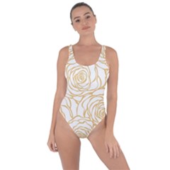 Yellow Peonies Bring Sexy Back Swimsuit by NouveauDesign