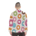 Colored Doughnuts Pattern Wind Breaker (Men) View2