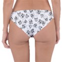 A Lot Of Skulls White Reversible Hipster Bikini Bottoms View2