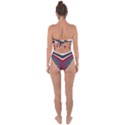 Modern Shapes Tie Back One Piece Swimsuit View2