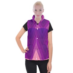 Tri 01 Women s Button Up Puffer Vest by jumpercat