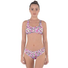 Gardenia Sweet Criss Cross Bikini Set by jumpercat