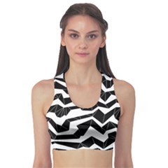Polynoise Origami Sports Bra by jumpercat