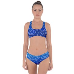 Polynoise Deep Layer Criss Cross Bikini Set by jumpercat