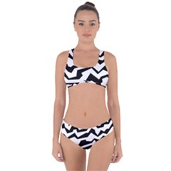 Polynoise Bw Criss Cross Bikini Set by jumpercat