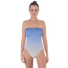 Aurora Tie Back One Piece Swimsuit by jumpercat