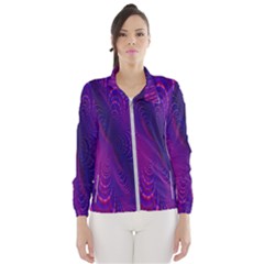 Abstract Fantastic Fractal Gradient Wind Breaker (women) by BangZart