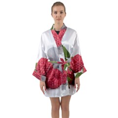 Fruit Healthy Vitamin Vegan Long Sleeve Kimono Robe by BangZart