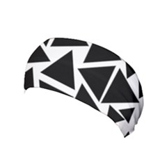 Template Black Triangle Yoga Headband by BangZart