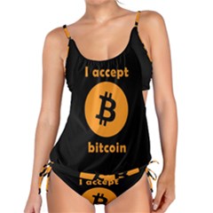 I Accept Bitcoin Tankini Set by Valentinaart