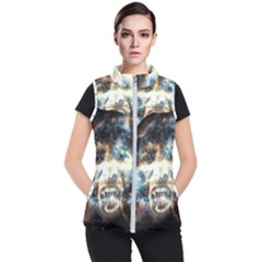 Universe Vampire Star Outer Space Women s Puffer Vest by BangZart