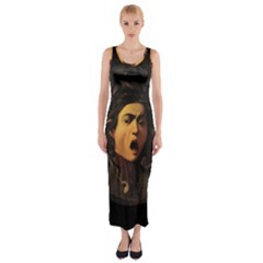 Medusa Fitted Maxi Dress by Valentinaart