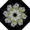White Lily Flower Nature Beauty Hook Handle Umbrellas (Medium) View1