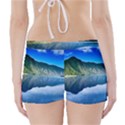Mountain Water Landscape Nature Boyleg Bikini Wrap Bottoms View2