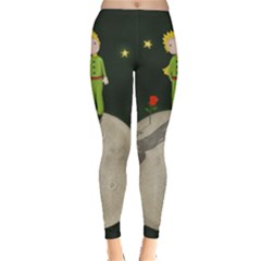 The Little Prince Leggings  by Valentinaart
