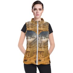 Palace Monument Architecture Women s Puffer Vest by Celenk