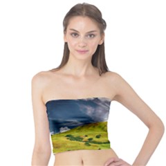Hill Countryside Landscape Nature Tube Top by Celenk