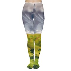 Hill Countryside Landscape Nature Women s Tights by Celenk