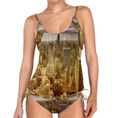 New York Empire State Building Tankini Set by Celenk