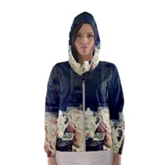 Abandonded Dollhouse Hooded Wind Breaker (women)