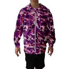 Pink Camo Hooded Wind Breaker (kids) by snowwhitegirl