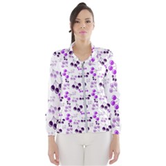 Purple Cherries Wind Breaker (women)