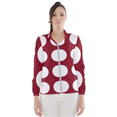 Big Dot Red Wind Breaker (women)