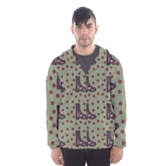 Deer Boots Green Hooded Wind Breaker (men)