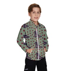 Deer Boots Green Wind Breaker (kids) by snowwhitegirl