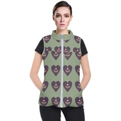 Cupcake Green Women s Puffer Vest