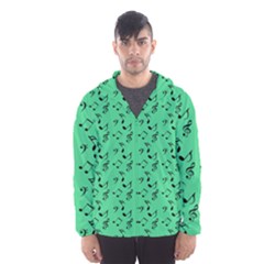 Green Music Hooded Wind Breaker (men)