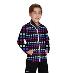 Multi Black Dots Wind Breaker (kids)