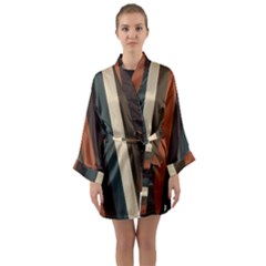Young Nature Long Sleeve Kimono Robe by snowwhitegirl