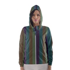 Rainy Woods Hooded Wind Breaker (women)