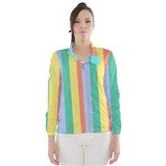 Summer Stripes Wind Breaker (women)